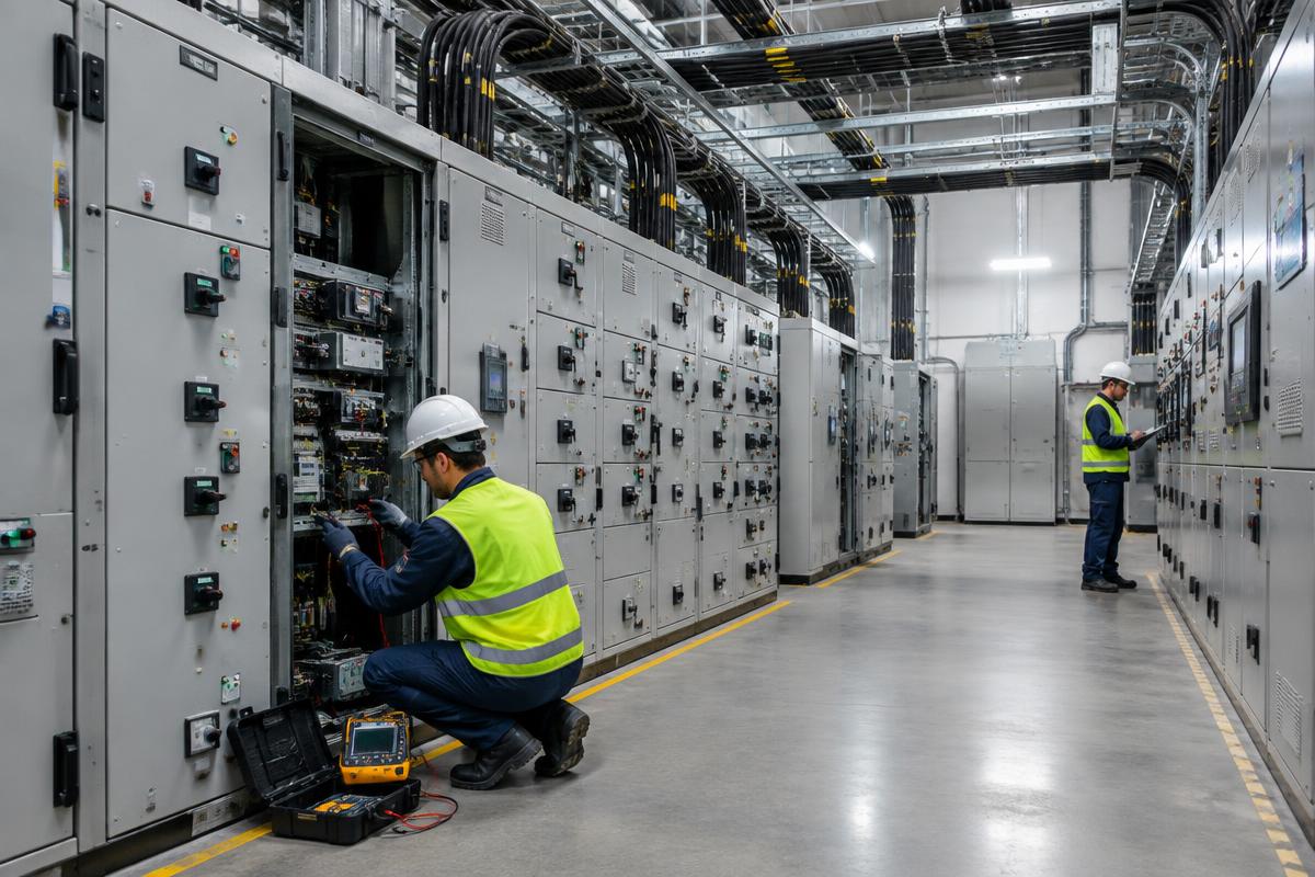 Northline Manufacturing Power Expansion electrical project