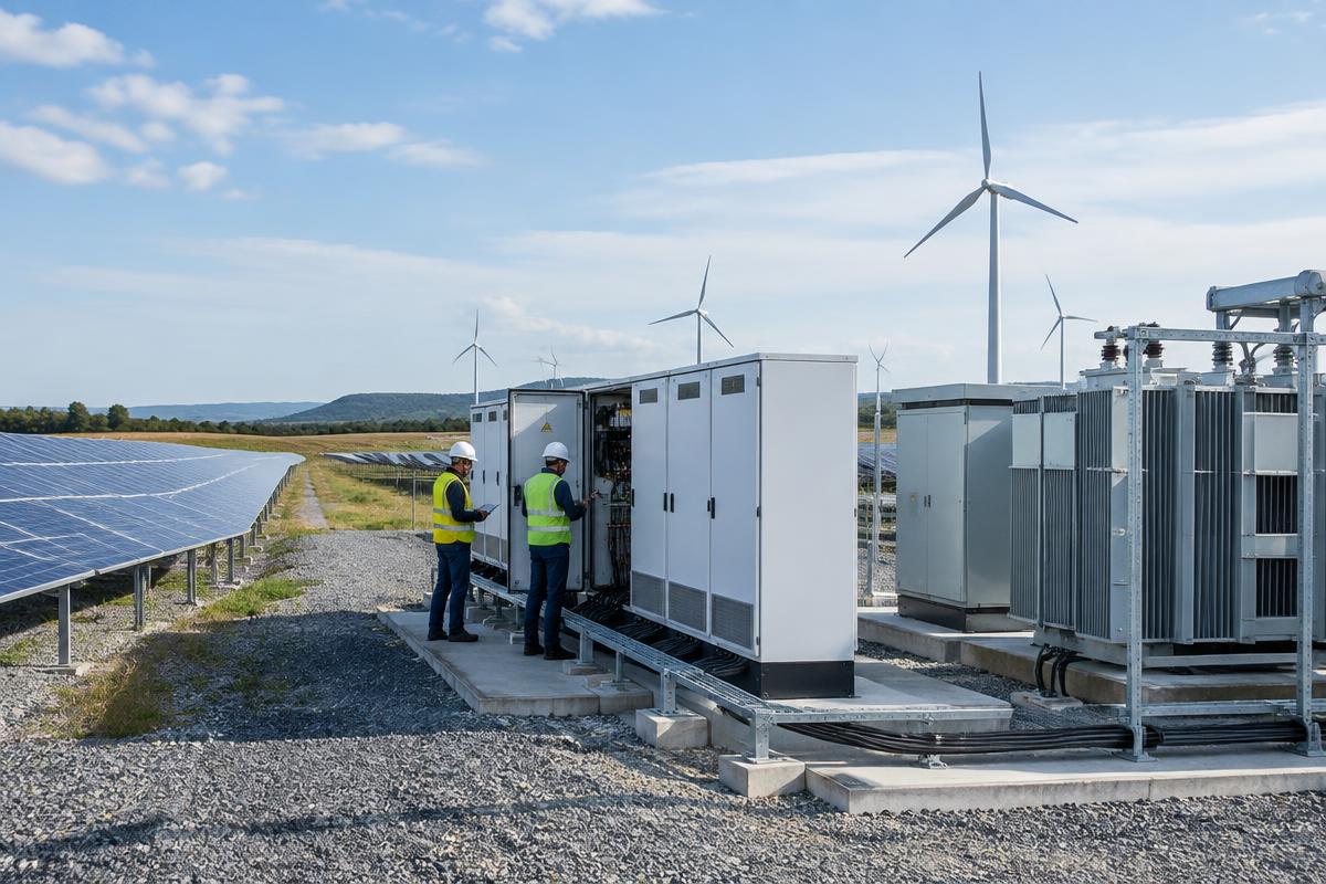 Prairie Ridge Rooftop PV + Storage electrical project