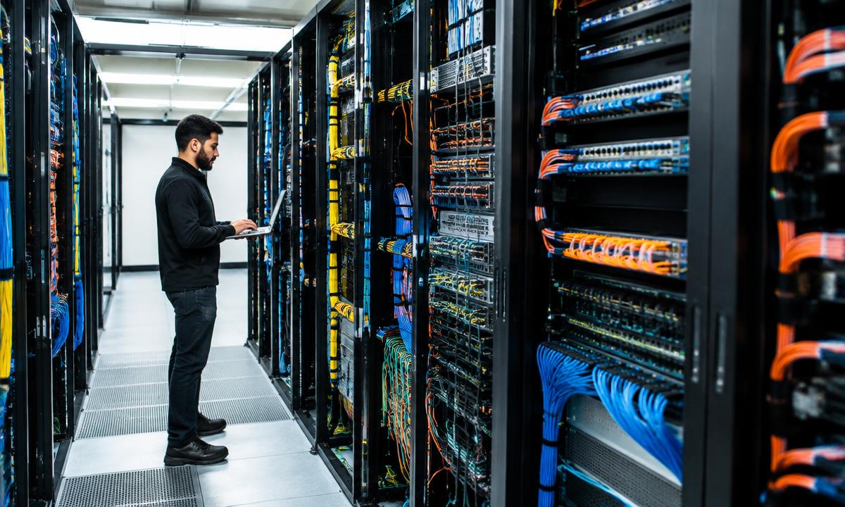 Networking & Structured Cabling installation by VoltEdge Projects