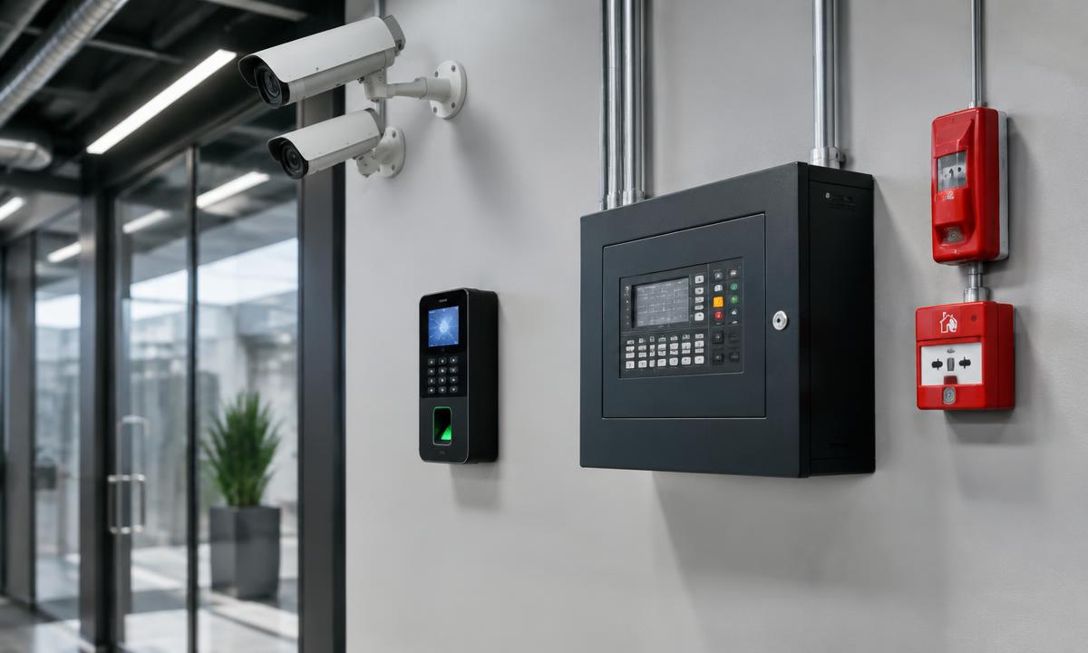Security Systems installation by VoltEdge Projects